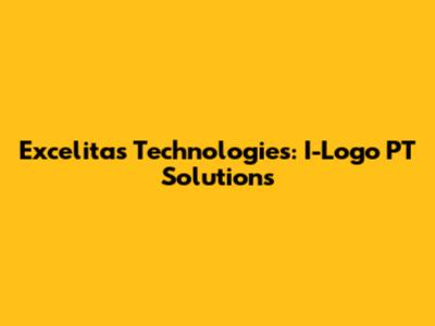 Excelitas Technologies: I-Logo PT Solutions