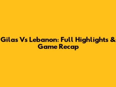 Gilas Vs Lebanon: Full Highlights & Game Recap
