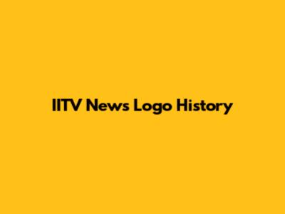 IITV News Logo History
