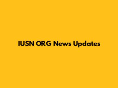IUSN ORG News Updates