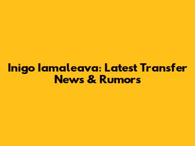 Inigo Iamaleava: Latest Transfer News & Rumors