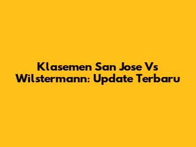 Klasemen San Jose Vs Wilstermann: Update Terbaru