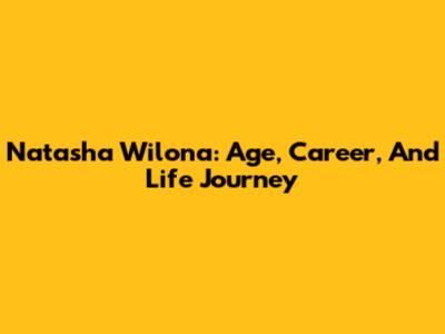 Natasha Wilona: Age, Career, And Life Journey