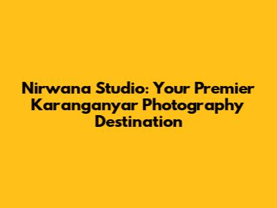 Nirwana Studio: Your Premier Karanganyar Photography Destination