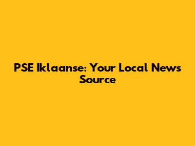 PSE Iklaanse: Your Local News Source