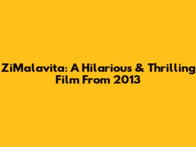 ZiMalavita: A Hilarious & Thrilling Film From 2013